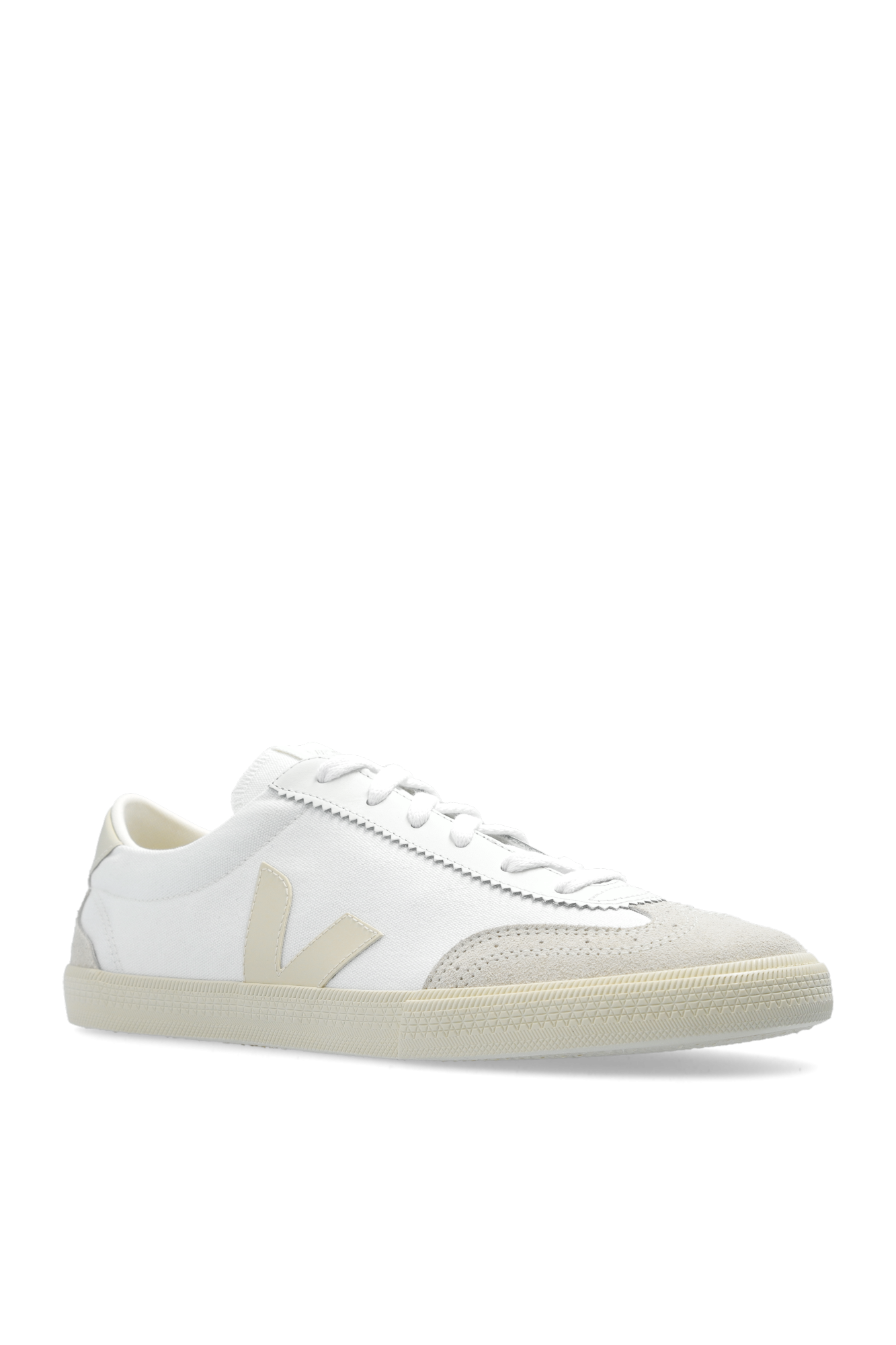 veja LEATHER woman v-10 leather extra white petale